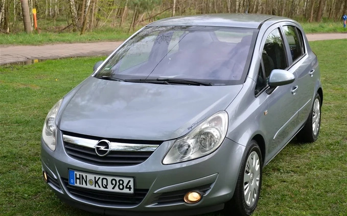 Opel Corsa cena 12900 przebieg: 155000, rok produkcji 2008 z Rybnik małe 121